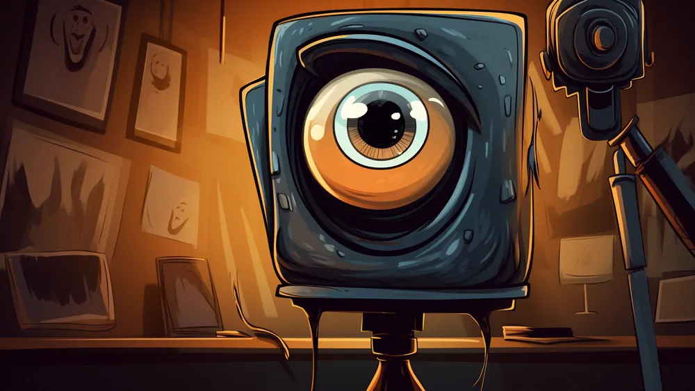cartoon webcam