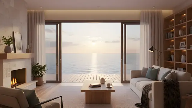 Casa frente al mar